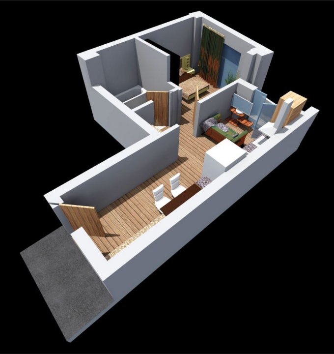 The New Ego Residence - studio de 37,20 mp + balcon